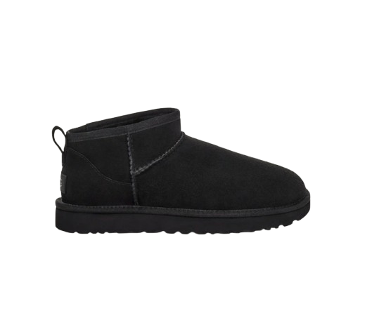 UGG Femme Botte Classic Ultra Mini Noir