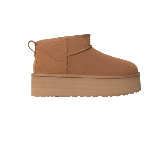 UGG Botte Classic Ultra Mini à plateforme Marron